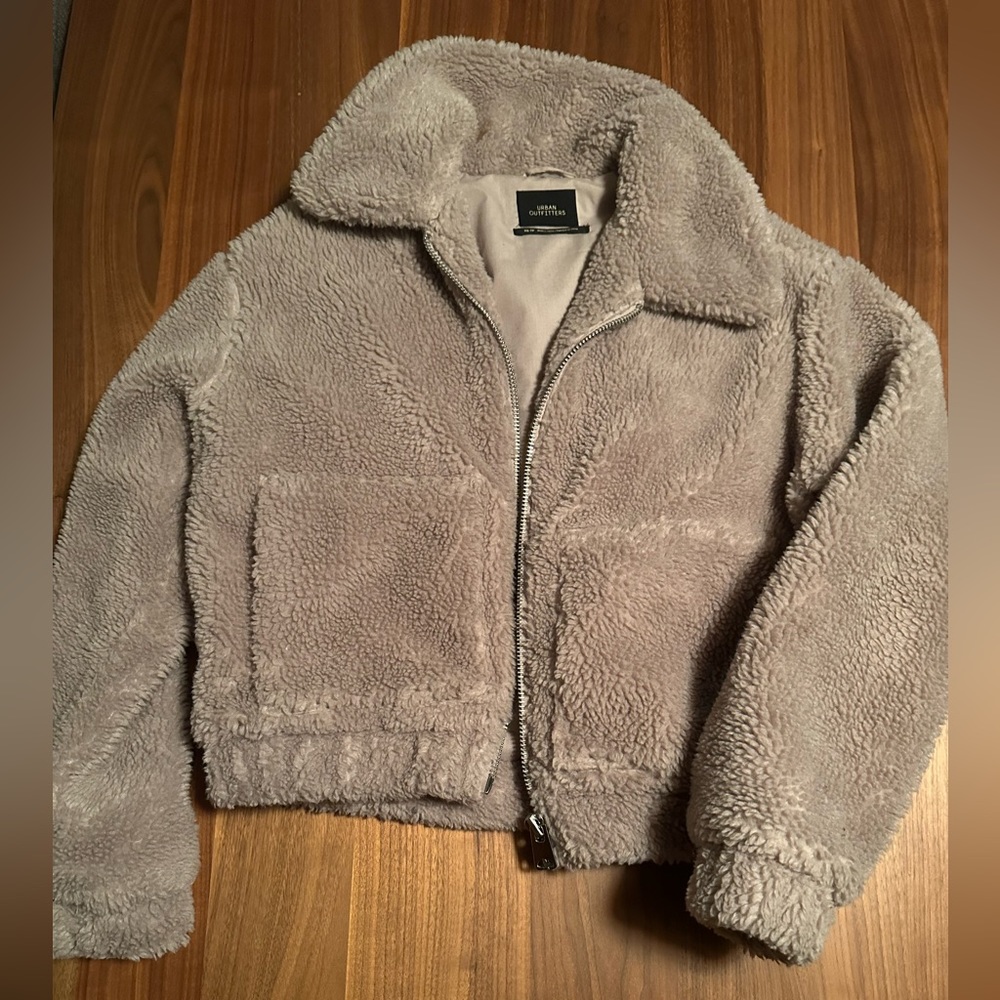 Urban Outfitters teddy jacket